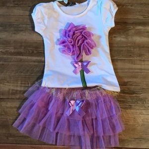 Purple Flower Set 5y